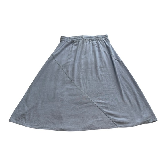 DKNY Women’s Pull On Draw String Casual Linen Blend Skirt - Size XL - Picture 2 of 12